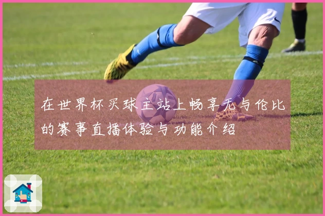 在世界杯买球主站上畅享无与伦比的赛事直播体验与功能介绍